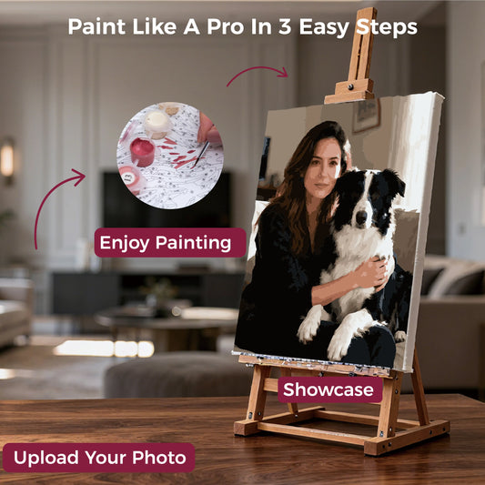 Custom Pet Paint By Numbers