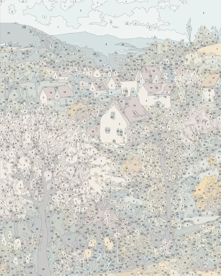 Village Spring Flowers