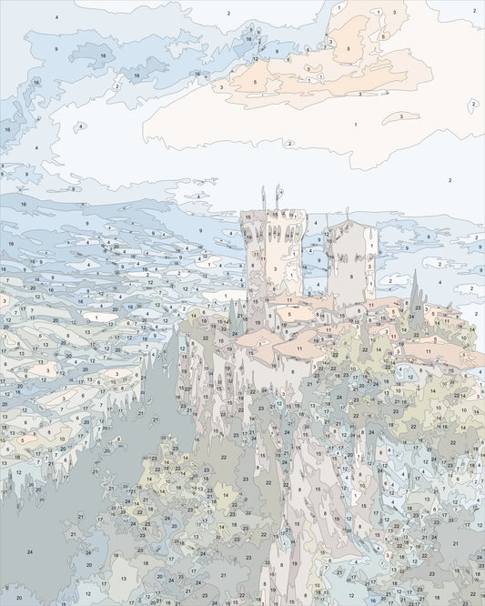 San Marino Three Towers