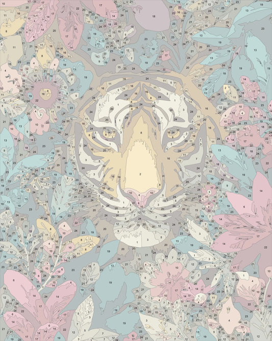 Colorful Wildlife Tiger
