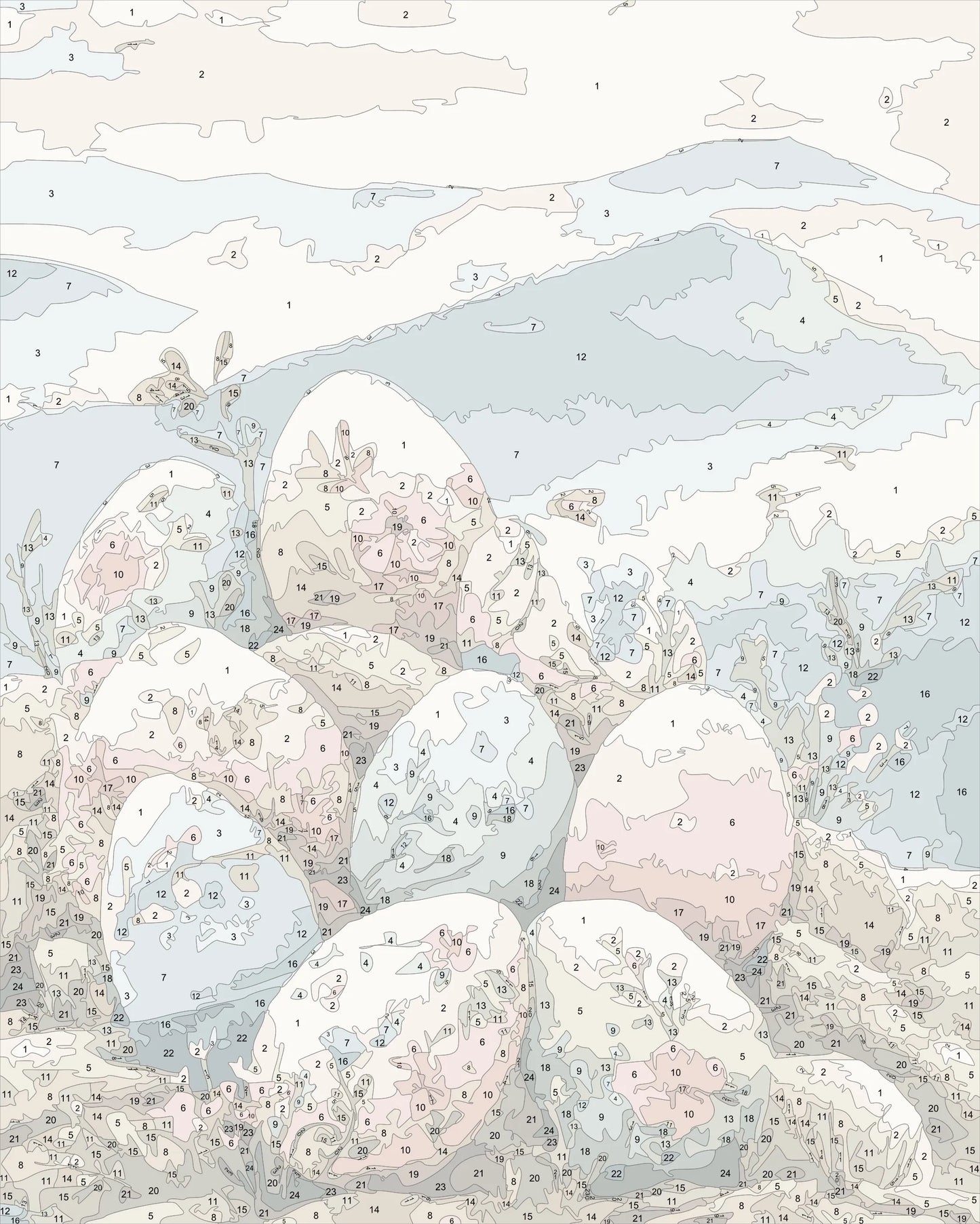 Eggs Among the Peaks