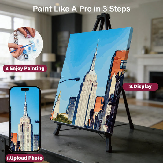 Custom Landscape Paint By Numbers