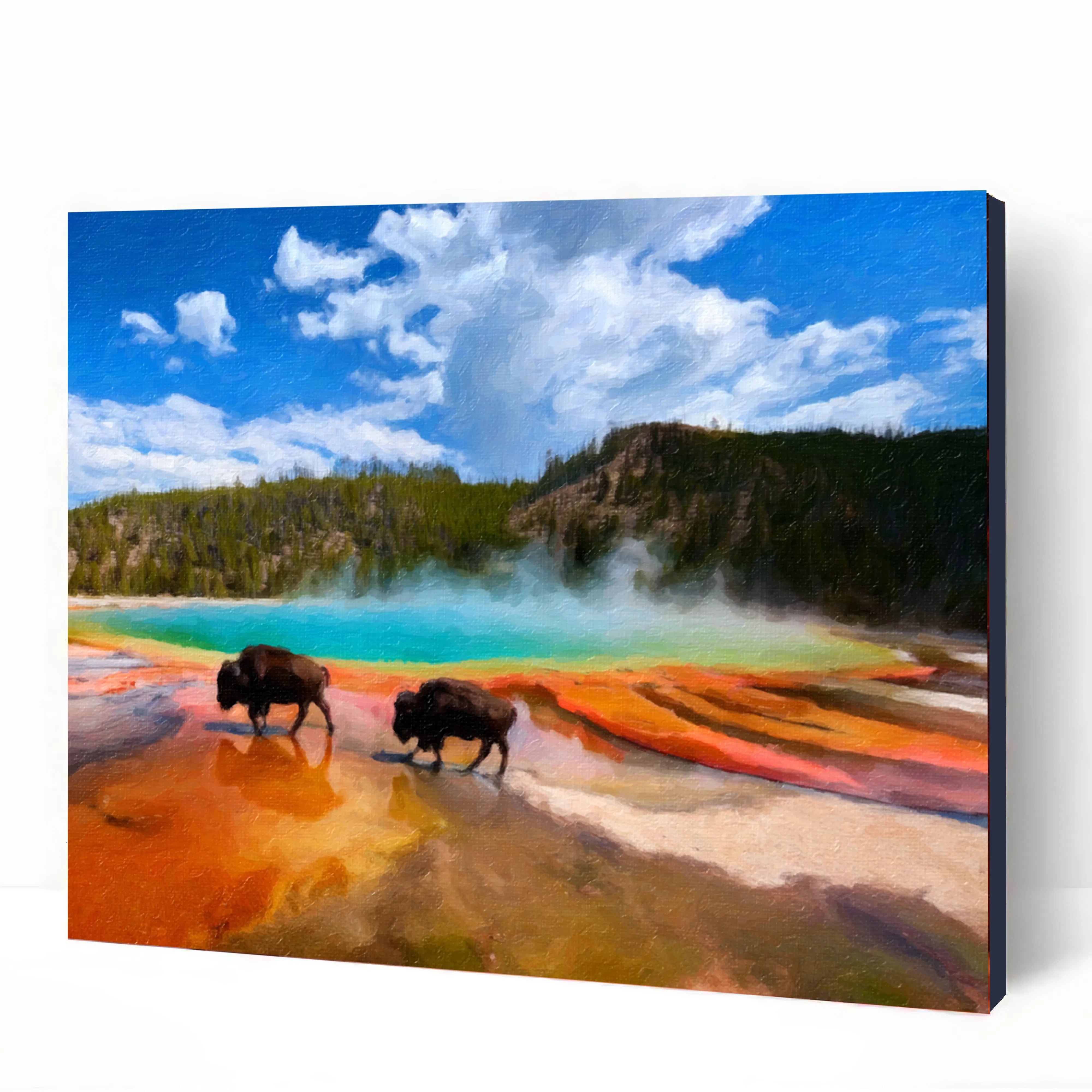 Yellowstone National Park Paint by Numbers
