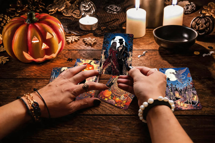 halloween tarot paint by numbers