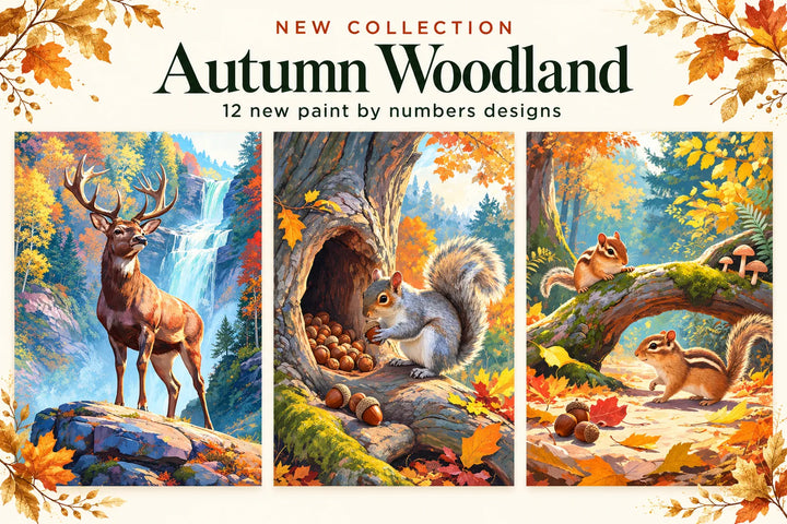 autumn woodland banner