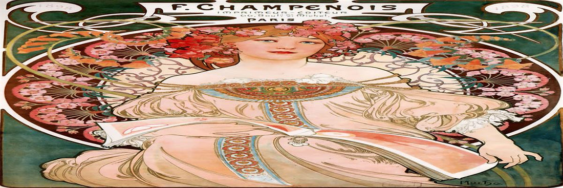 Eternal Blossom: Alphonse Mucha's World of Beauty and the Light of Art Nouveau