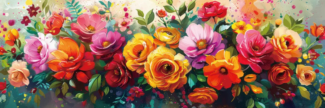 flower paintings
