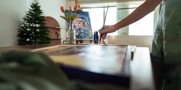 PBN and oil painting