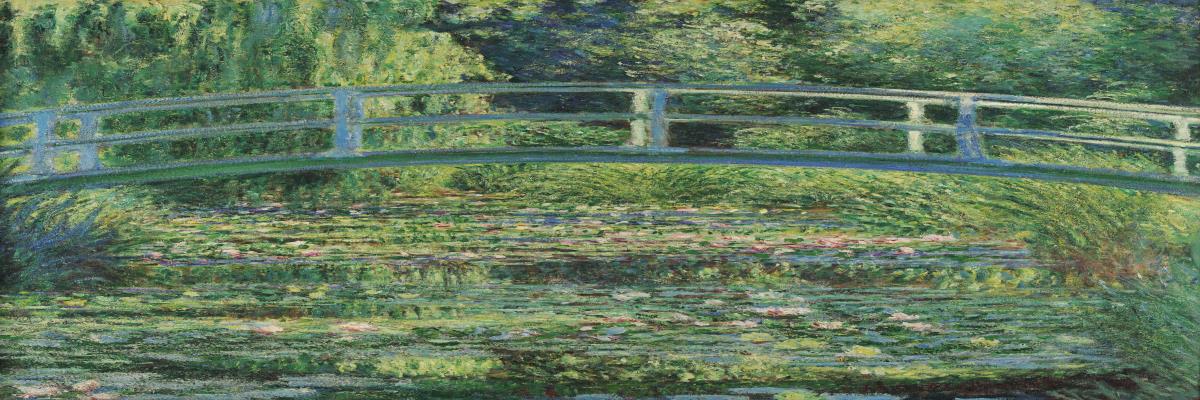 Bridge Over a Pond of Water Lilies (1899): Claude Monet's