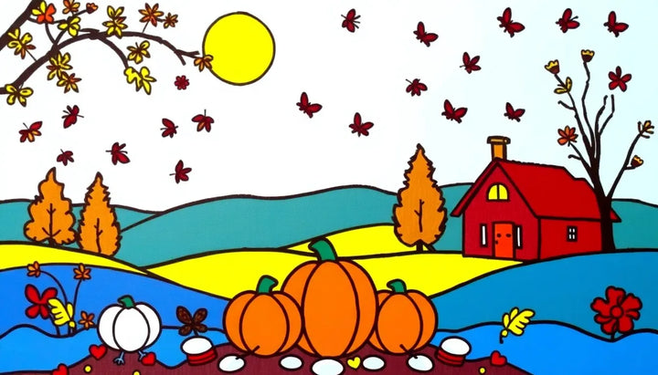 Enjoy Paint by Numbers on Thanksgiving!