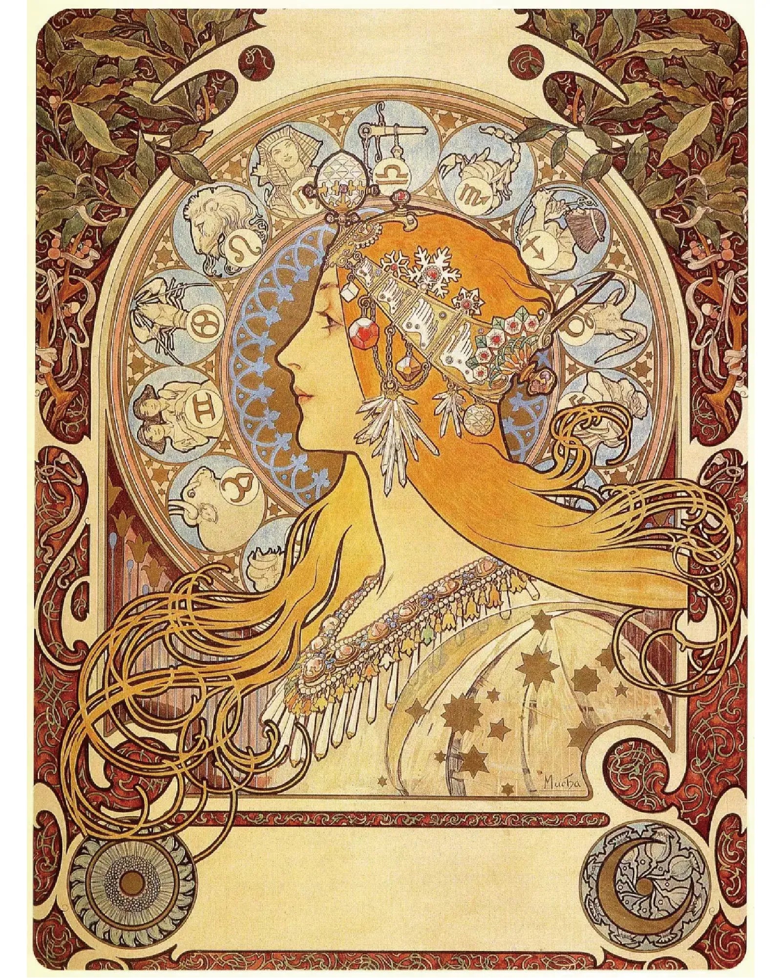 Alphonse Mucha: Create Art Nouveau Paintings at Home