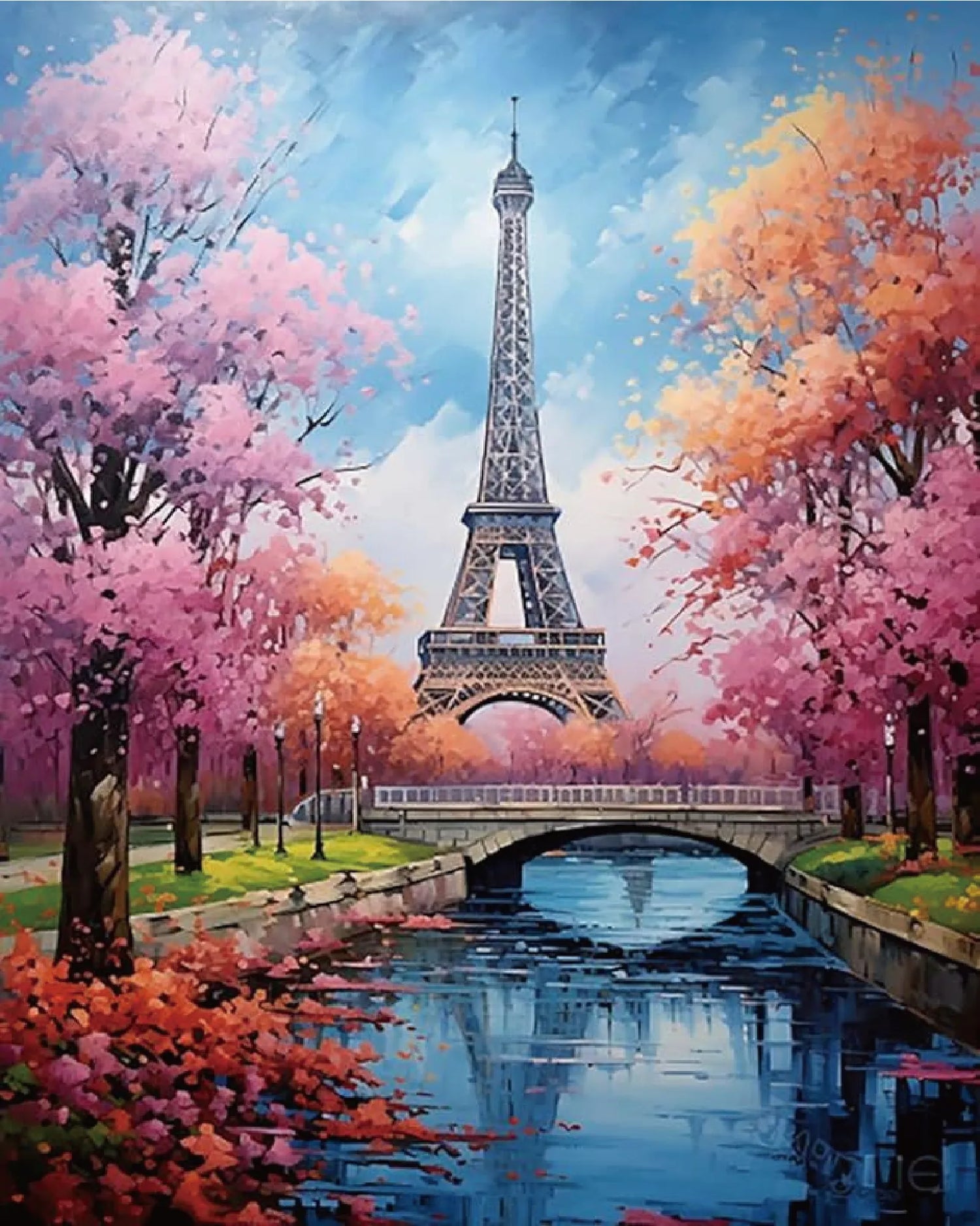 Paris Paint by Numbers - Bring the City of Light to Your Canvas
