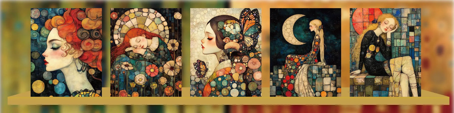 260102 Klimt Inspired Paint by Numbers