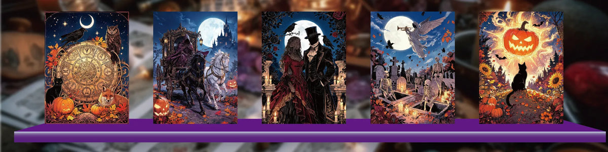 260902 - Halloween Tarot Paint by Numbers