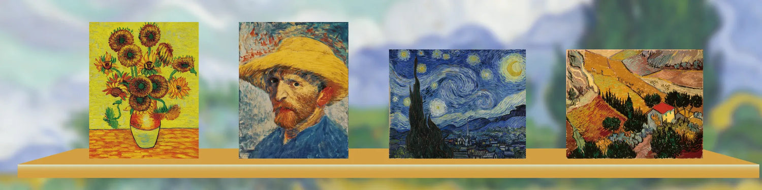 260801 Ultra HD Van Gogh Paint by Numbers Collection