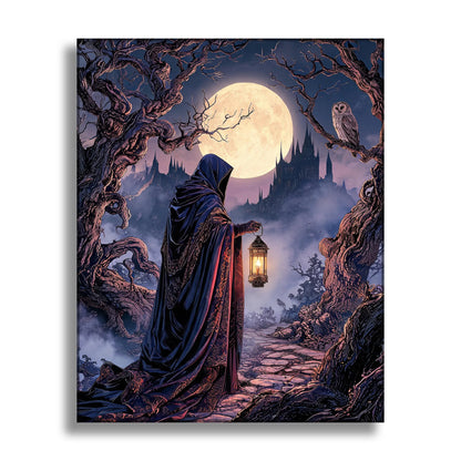 Halloween Tarot 10 The Hermit