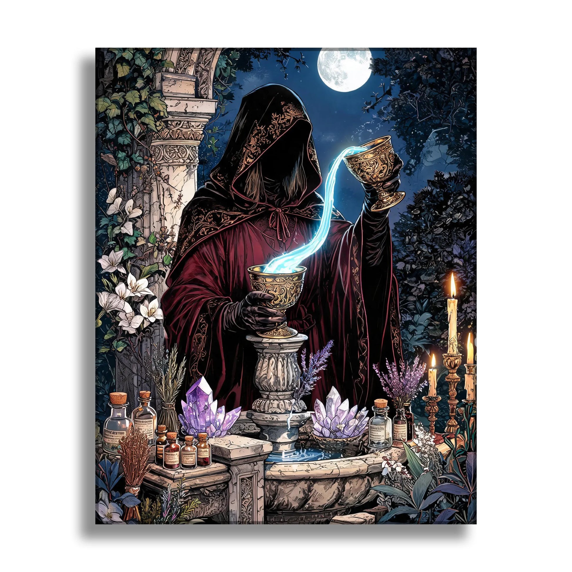 Halloween Tarot 15 Temperance