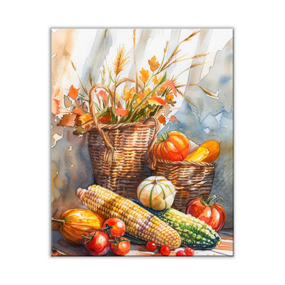 Thanks Giving Paint by Numbers