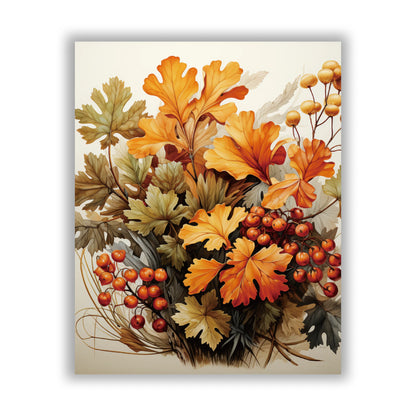 Thanks Giving Paint by Numbers