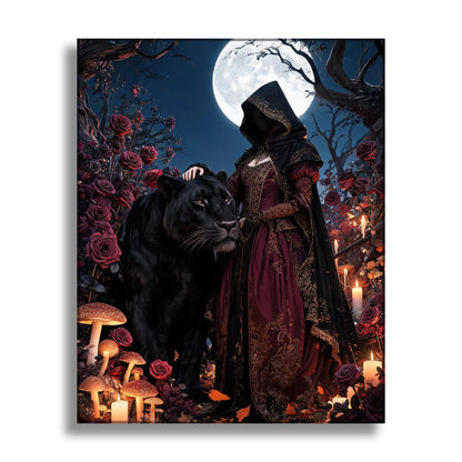 Halloween Tarot 9 Strength