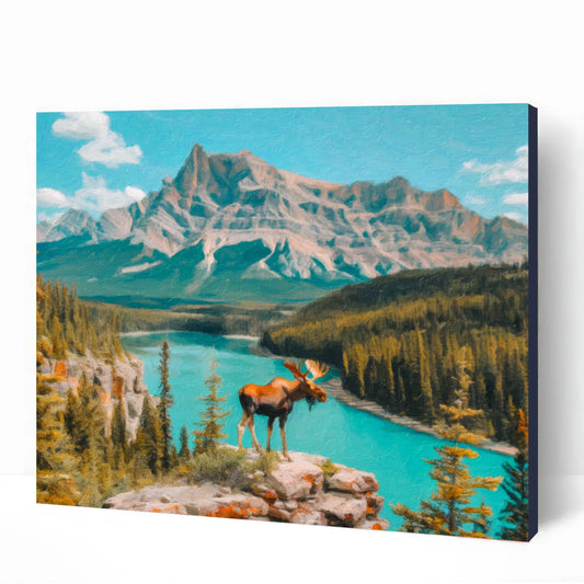 Banff National Park Paint by Numbers