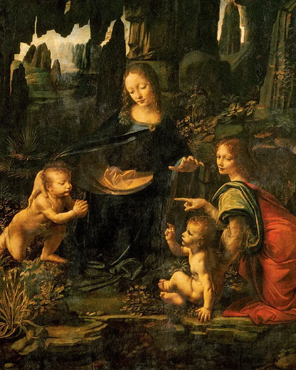 Leonardo Da Vinci Virgin of the Rocks