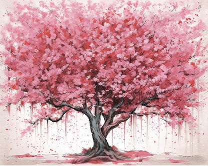 Tree With Pink Flowers