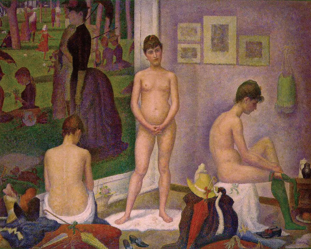 Les Poseuses Paint Numbers