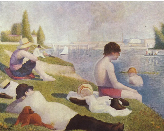 Georges Seurat Bathers at Asnieres