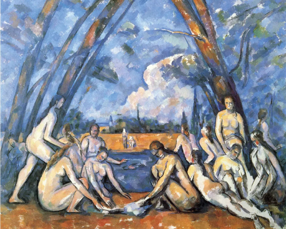 Les Grandes Baigneuse Paul Cezanne