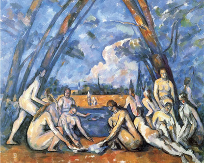 Les Grandes Baigneuse Paul Cezanne