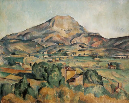 Paul Cezanne La Montagne Saint Victoire Barnes
