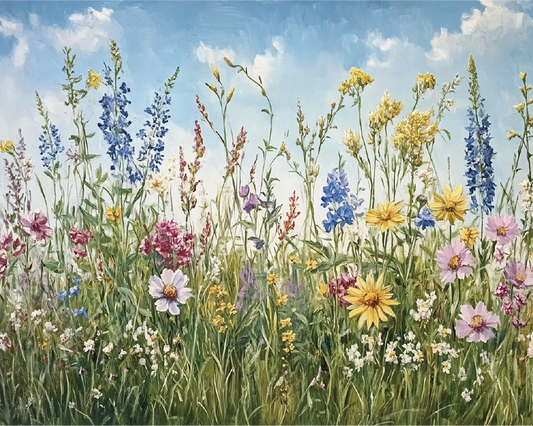 Oil painting flowers 2