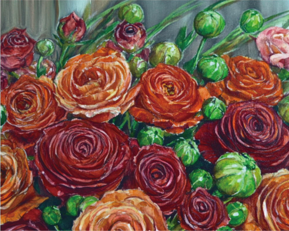 Vintage Botanical Flower