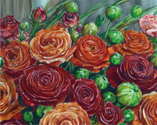 Vintage Botanical Flower