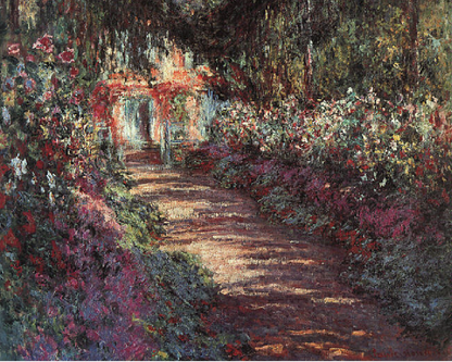 The Garden in Flower