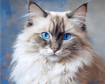 Ragdoll paint by numbers