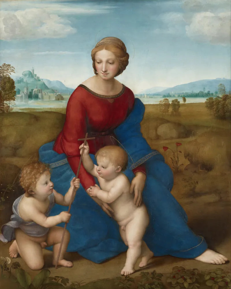 Raphael Madonna Meadow Paint Numbers