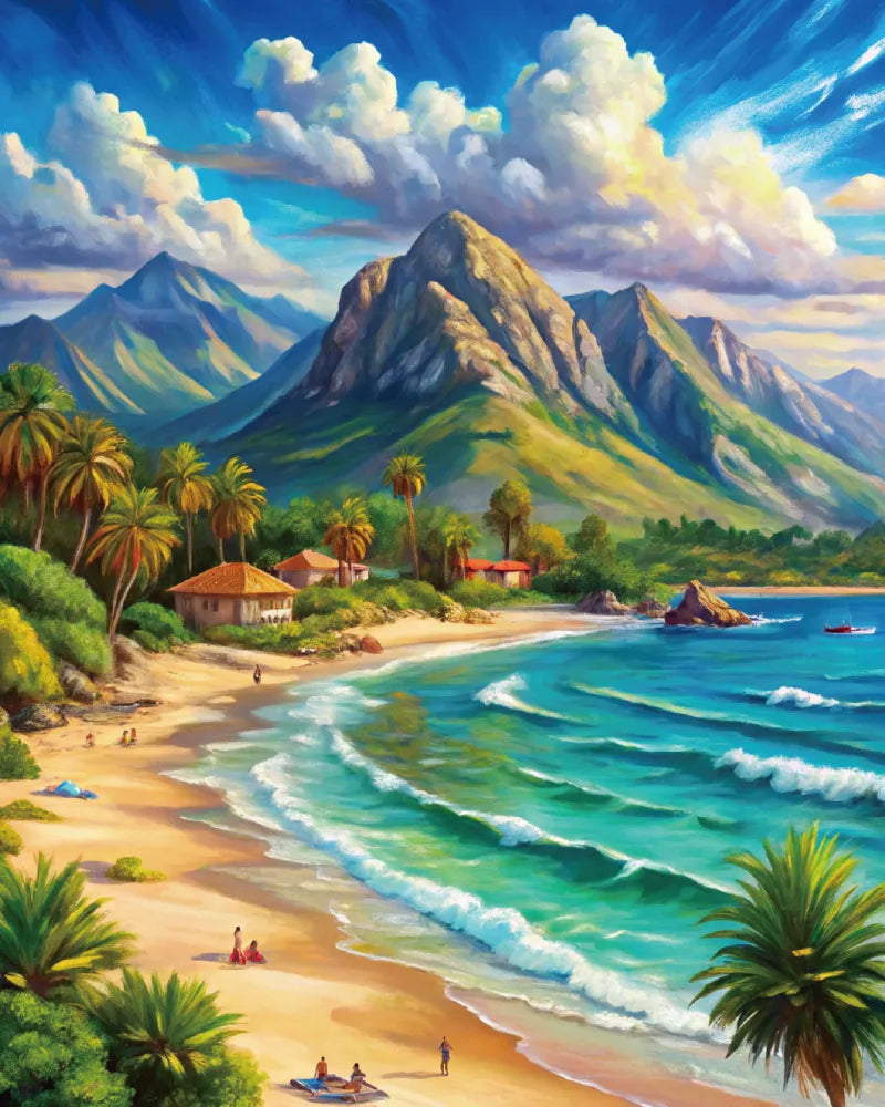 Mountain and Beach