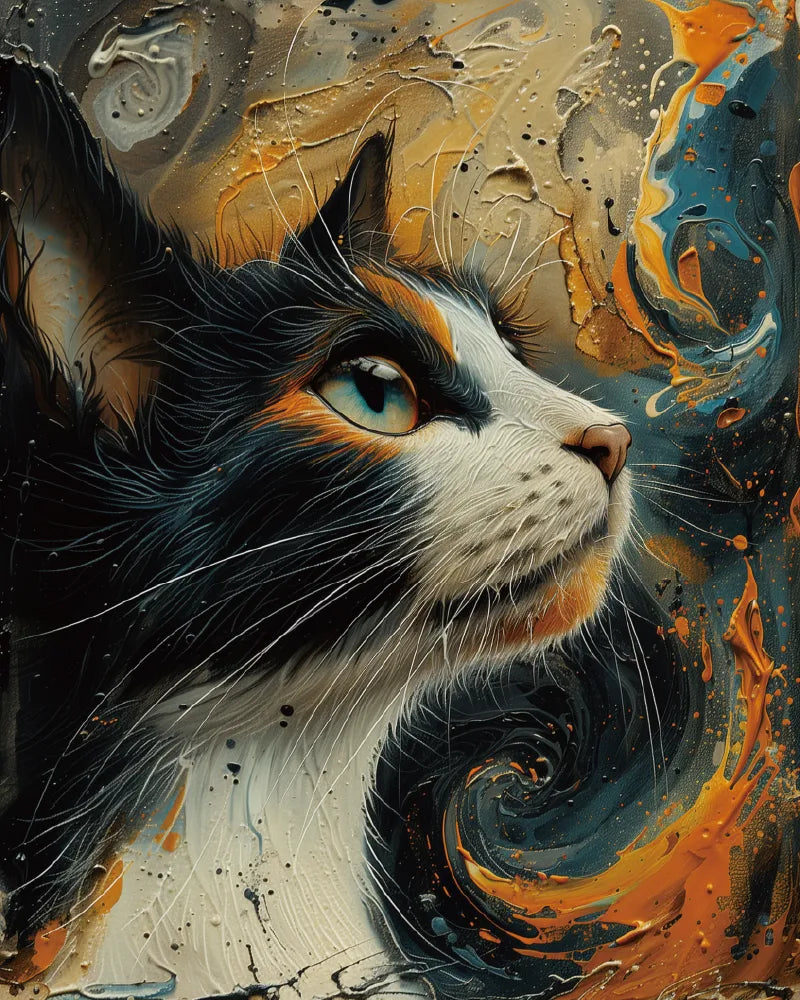 Whiskers Cat Paint Numbers