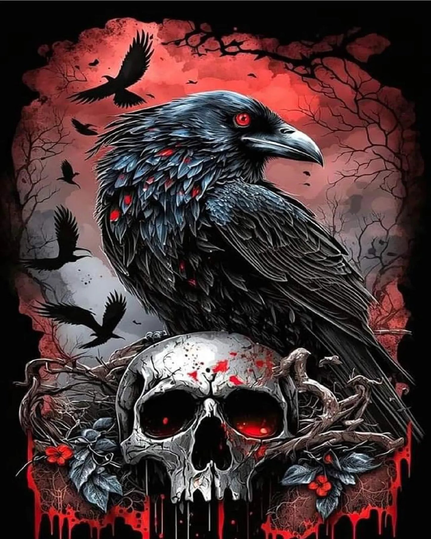Raven and Skull