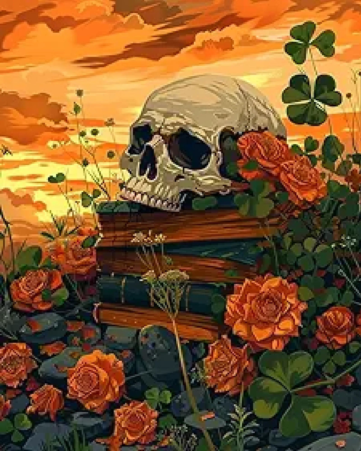 Skull Flowers