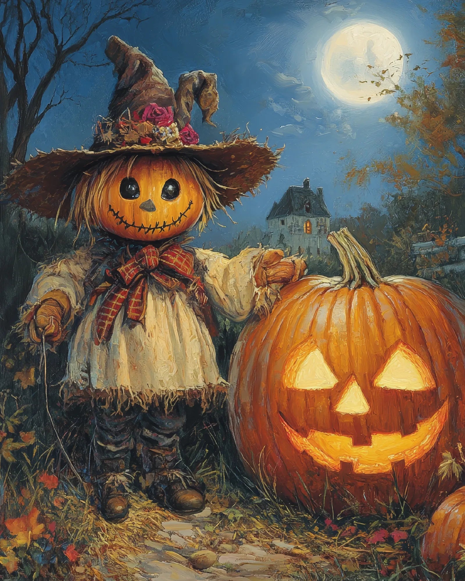 Scarecrow Pumpkin