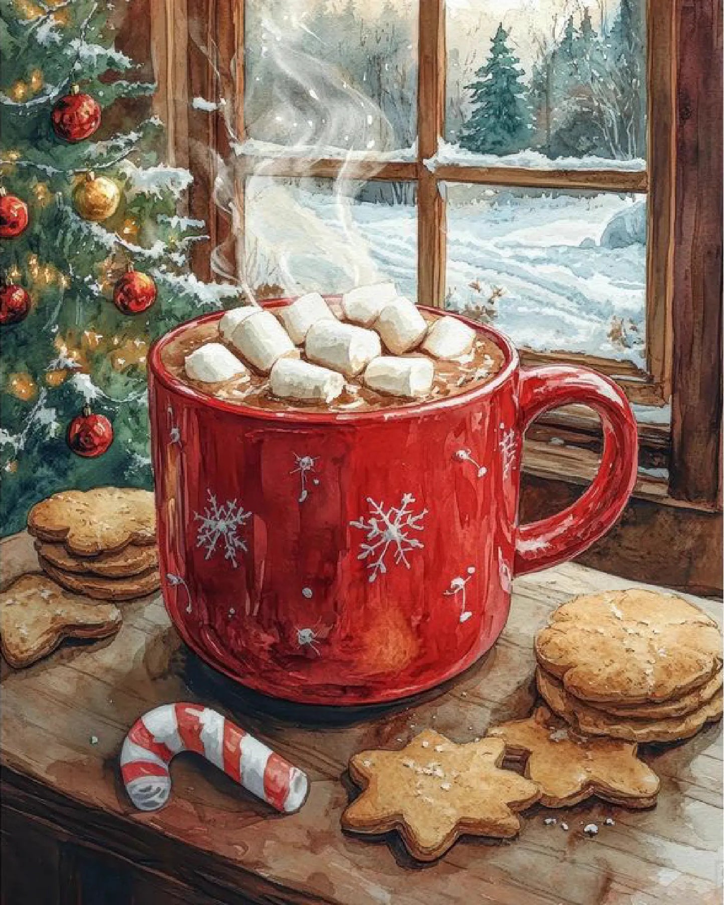 Merry Mug and Marshmallows