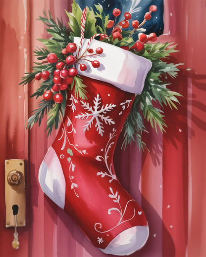 Red Christmas Stocking