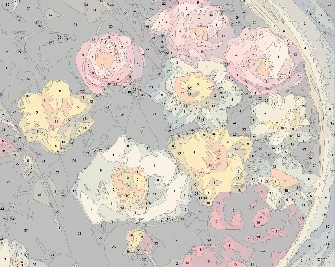 Multi Colored Flowers