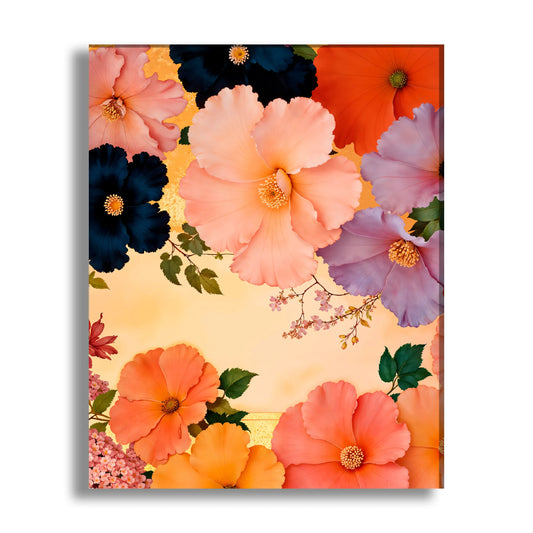 Illustrator Colorful Flowers