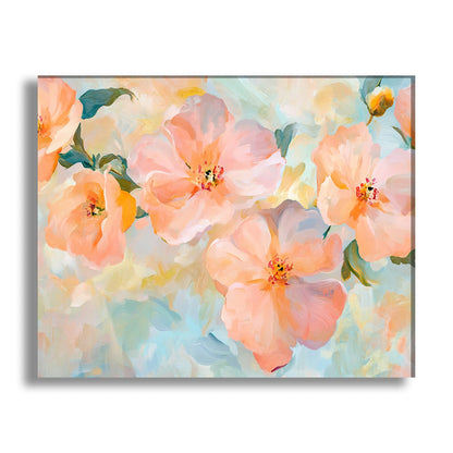 Abstract Oil Painting Flowers