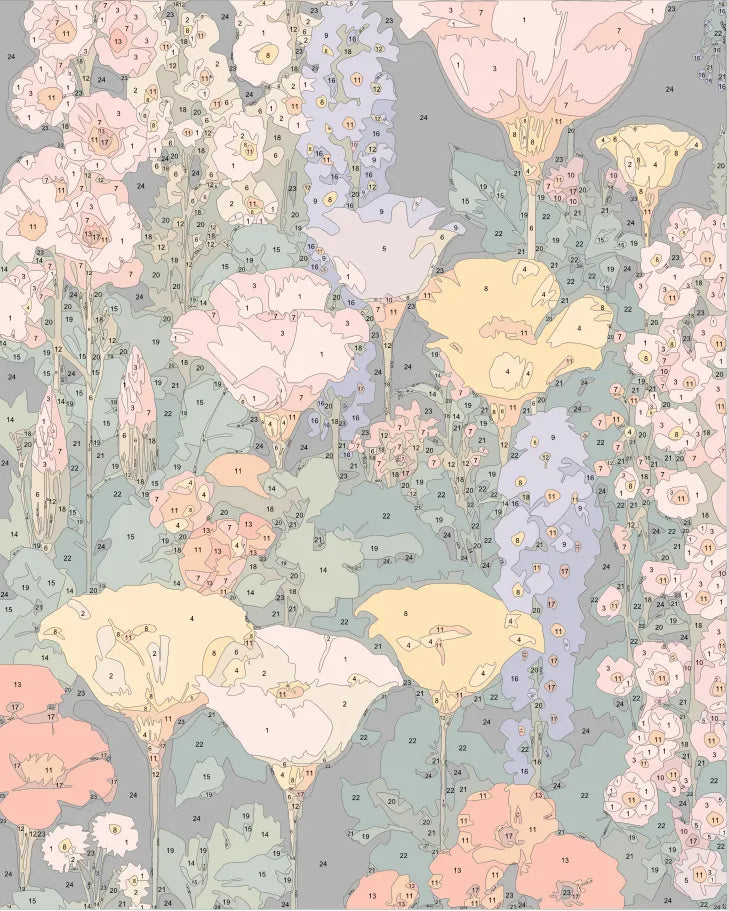 Neoclasical Art Floral