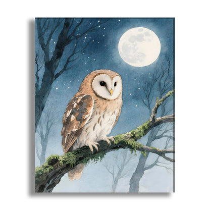 owl-and-full-moon